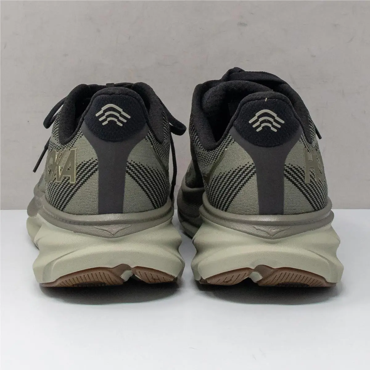 Hoka shoes - Hoka One One Clifton 9 - 1127895-BLCKS - Gray (UPC: 197634065656) 3