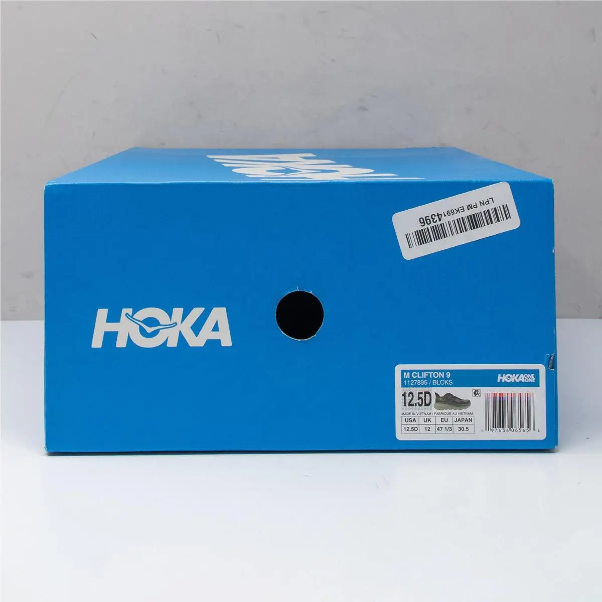 Hoka shoes - Hoka One One Clifton 9 - 1127895-BLCKS - Gray (UPC: 197634065656) 5