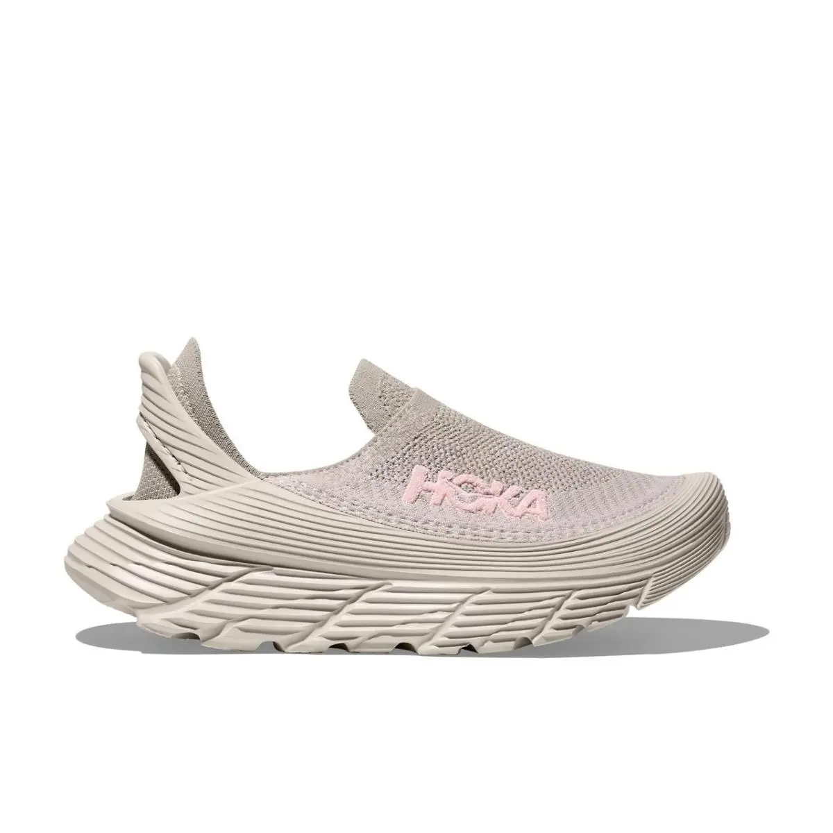 Hoka Restore TC Men`s Size 13 Ivory Stucco/putty Slip-on Shoes