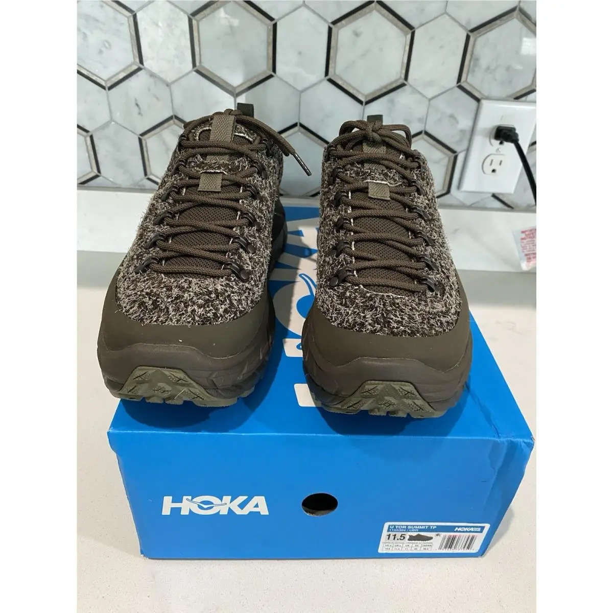 Hoka shoes - Hoka Elite Terrain System Tor Summit - Umber/Deep Umber 0