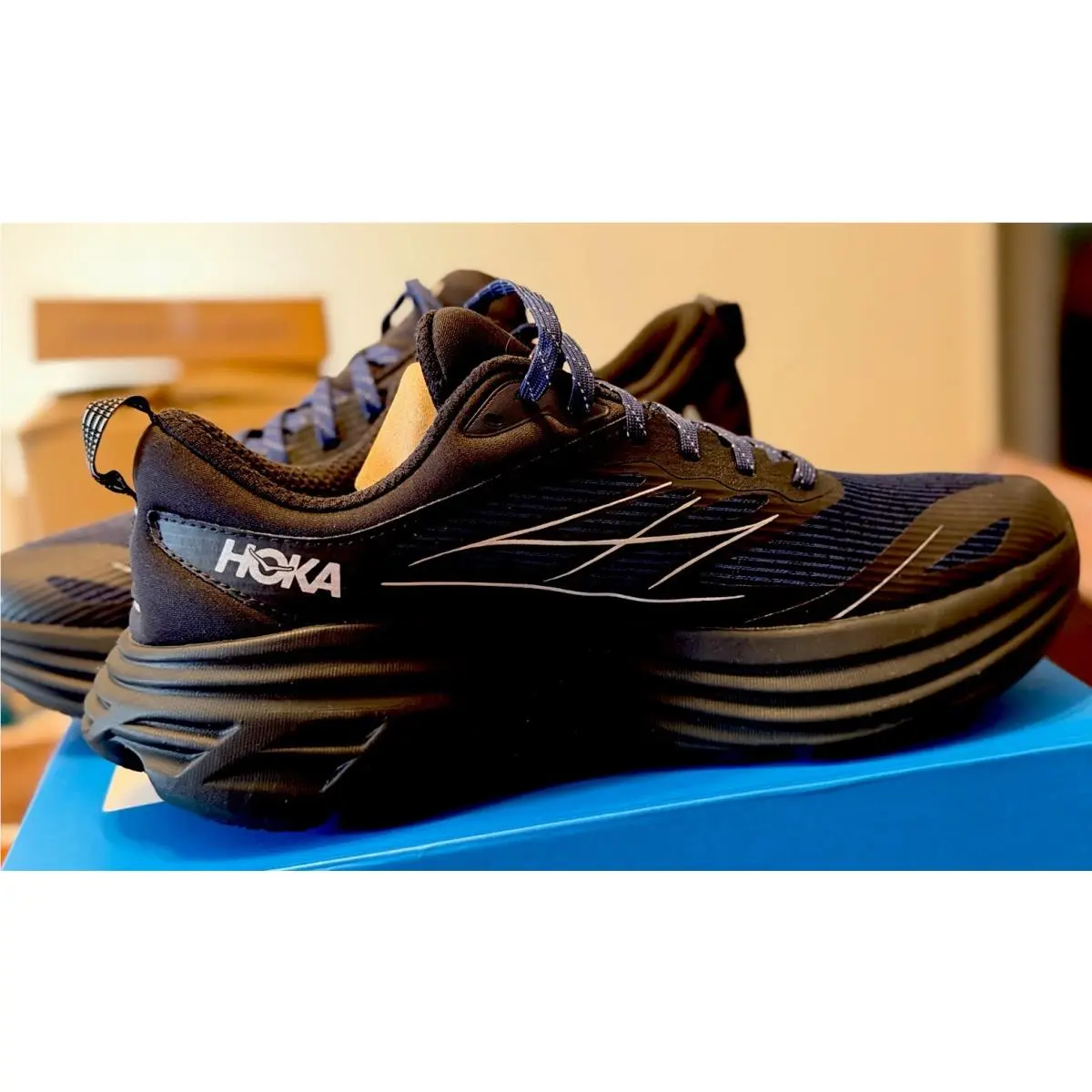 Hoka shoes - Hoka One Ts Caged Stealth Tech - 1155391 - Midnight 12