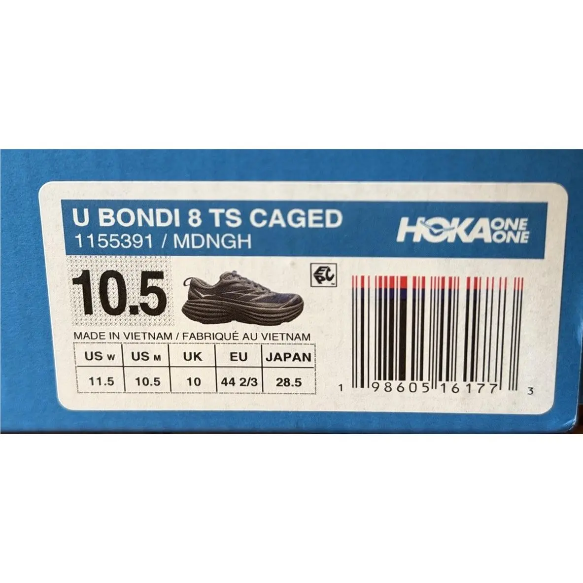 Hoka shoes - Hoka One Ts Caged Stealth Tech - 1155391 - Midnight 3