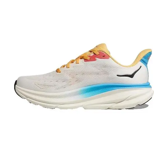 Hoka shoes - Hoka One One Clifton 9 - 1127896 BSW - Blanc De Blanc / Swim 0