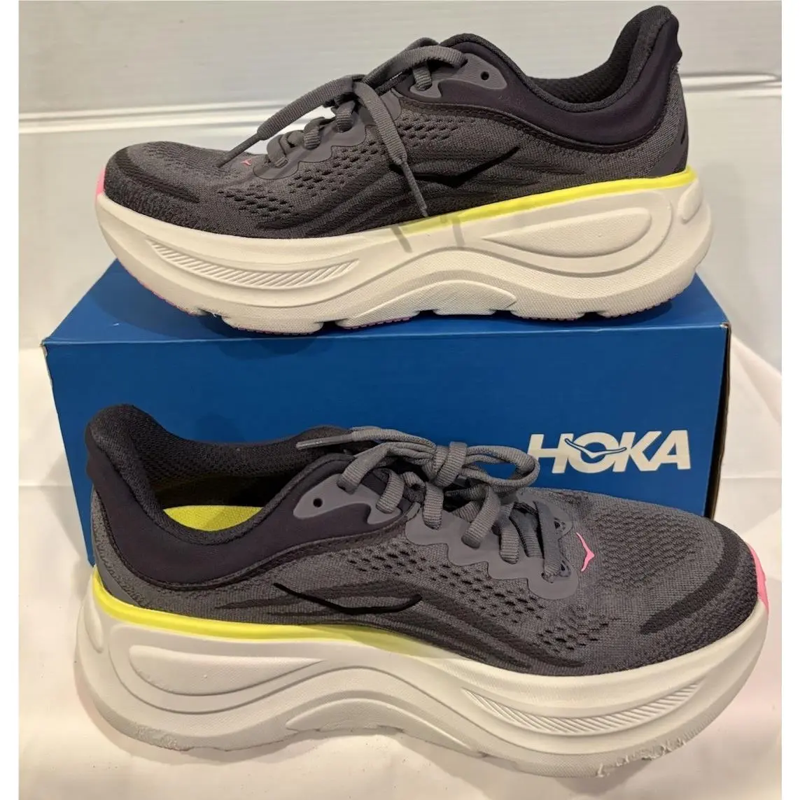 Hoka shoes - Hoka One One Bondi - One One Bondi - 1162012 MBLW - Charcoal Grey/Grey Skies 3