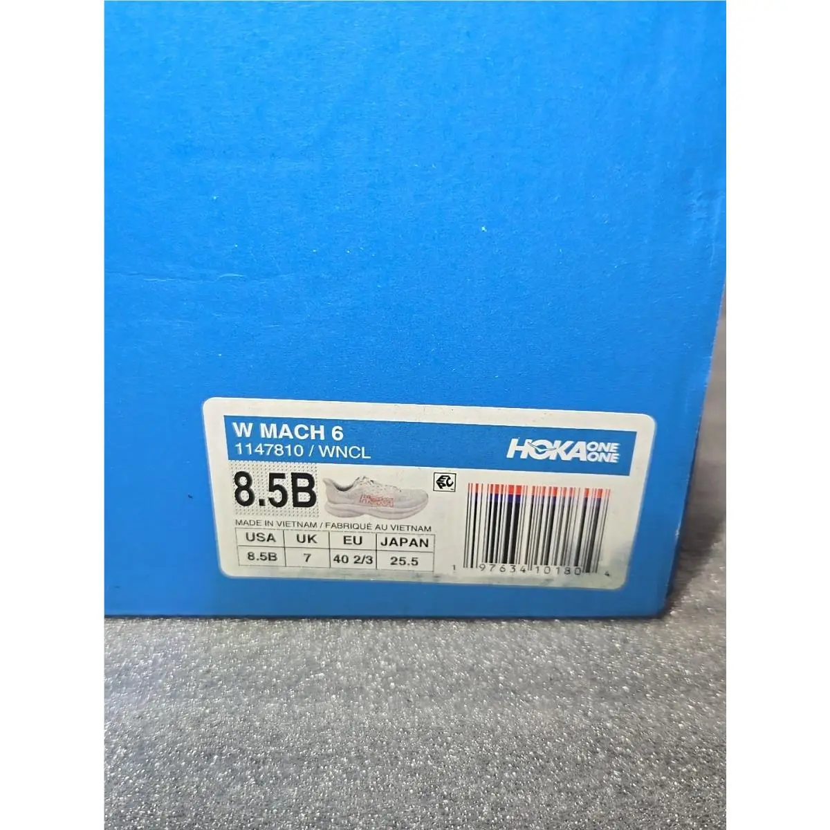 Hoka shoes - Hoka One One HOKA Mach 6 - 1147810-WNCL - White 9