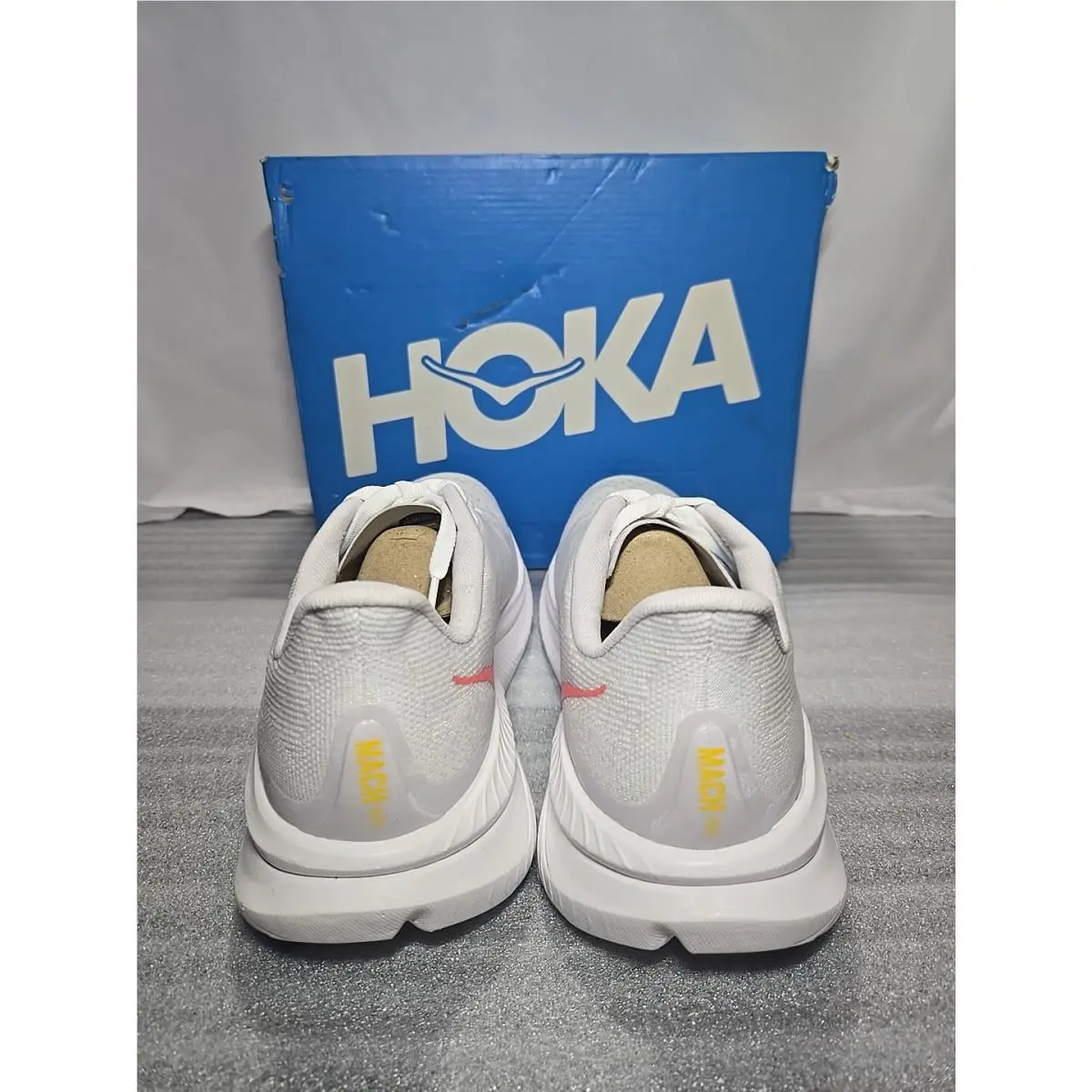 Hoka shoes - Hoka One One HOKA Mach 6 - 1147810-WNCL - White 5