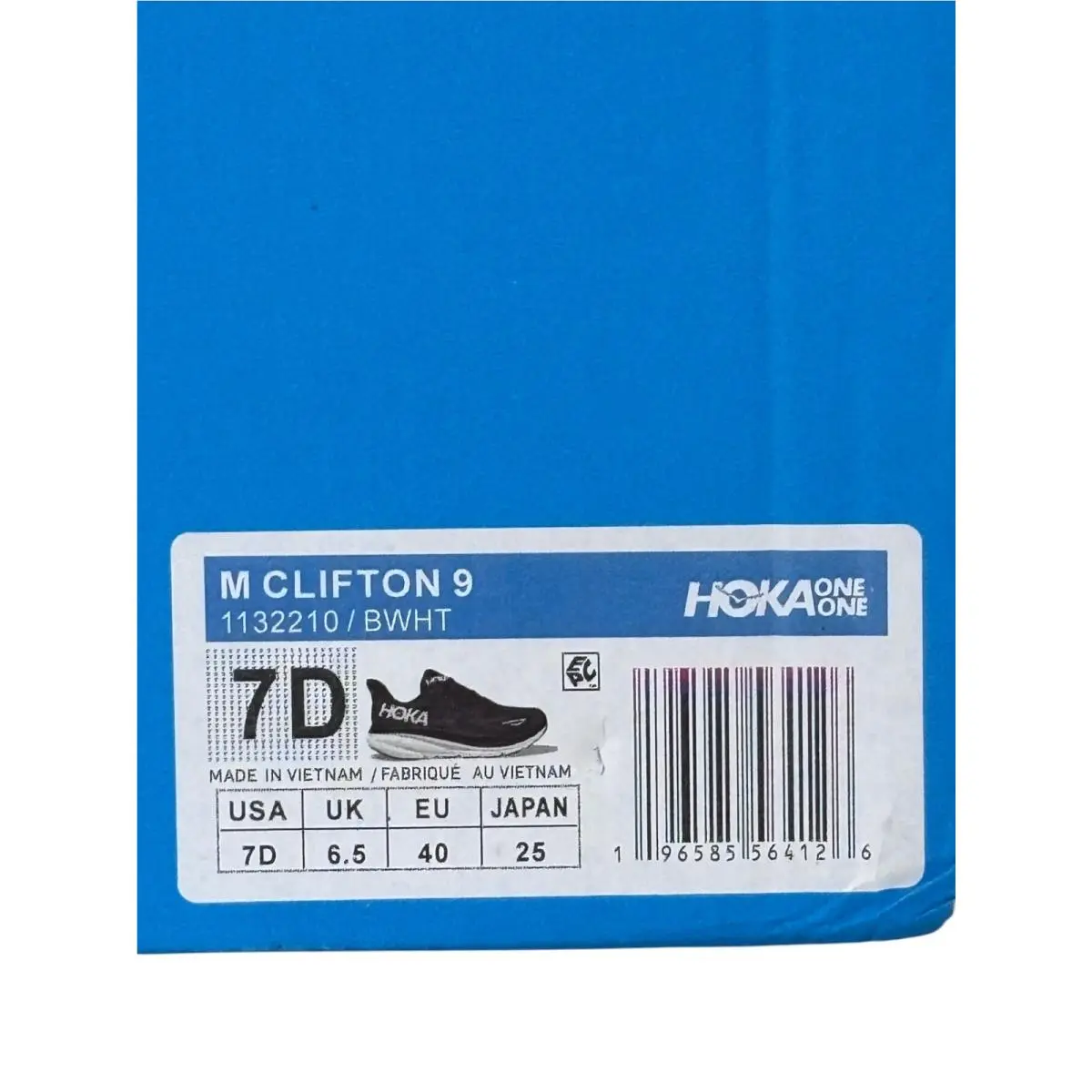 Hoka shoes - Hoka One One HOKA Clifton 9 - 1132210 BWHT - Black and White 9