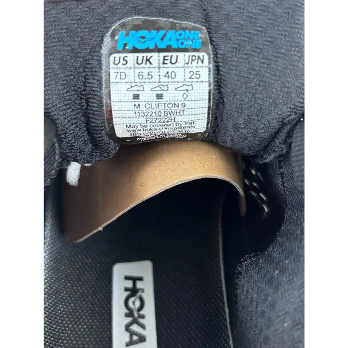 Hoka shoes - Hoka One One HOKA Clifton 9 - 1132210 BWHT - Black and White 5