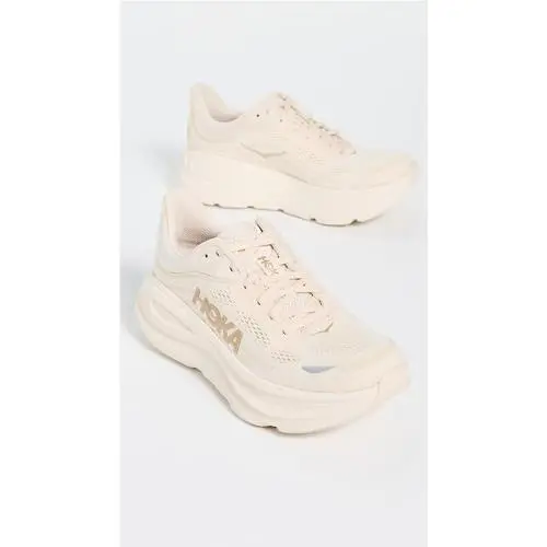 Hoka shoes - Bondi 9 - Bondi - Vanilla/Birch (UPC: 197634744087) 2