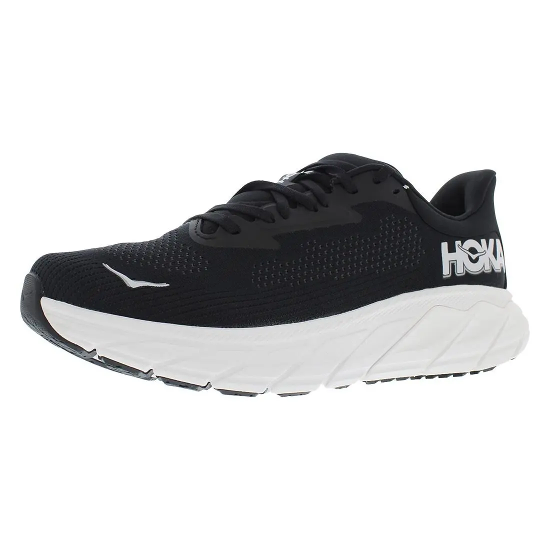 Hoka Arahi 7 Wide Mens Shoes Size 10 Color: Black/white