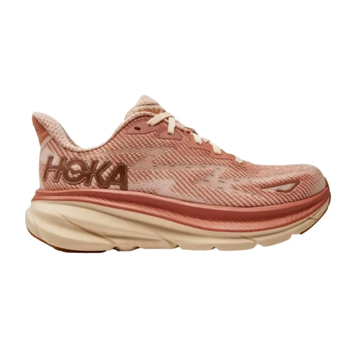 Hoka Clifton 9 Sandstone / Cream 1127896-SNC Women`s Size 5 Medium