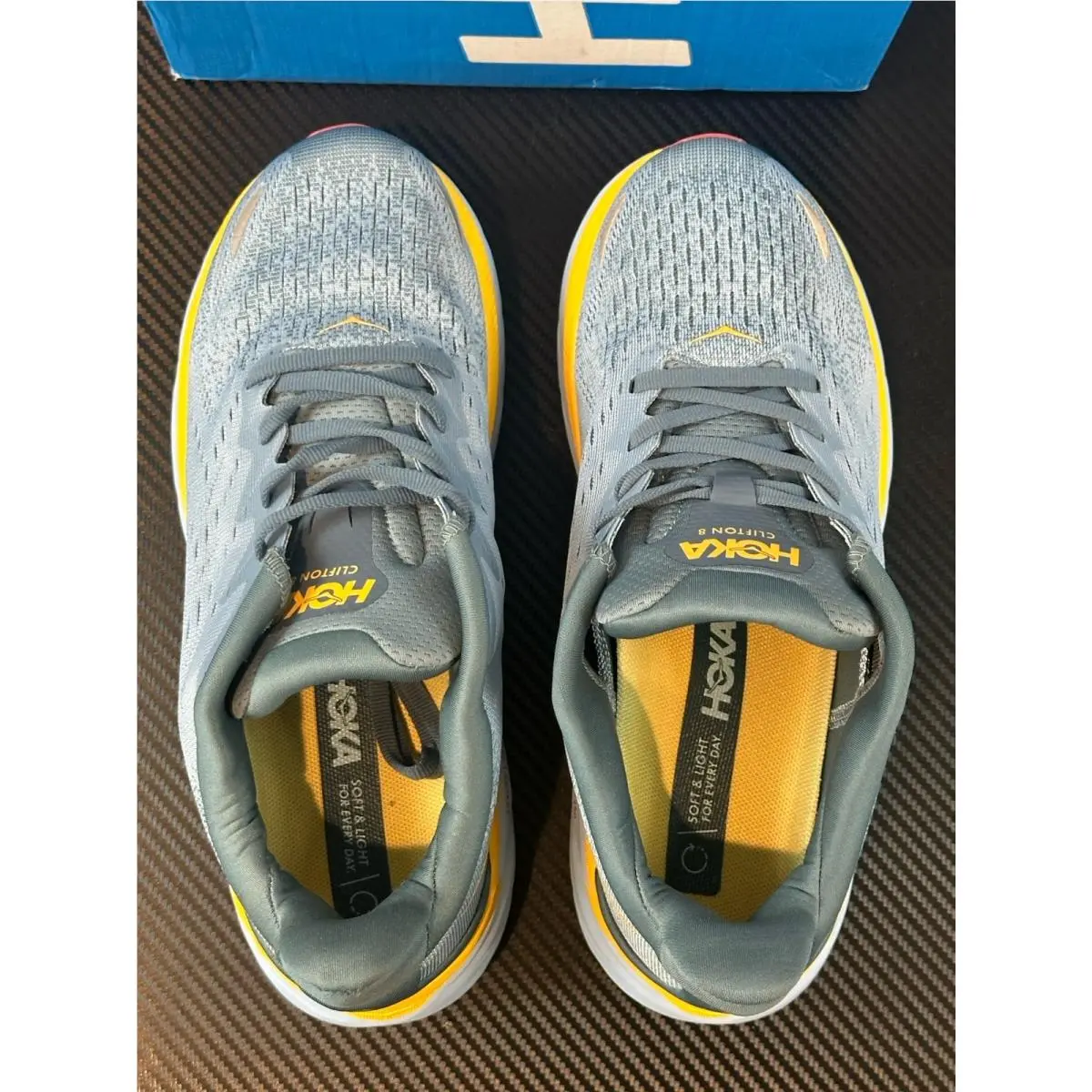 Hoka shoes - Hoka One One Clifton 8 - 1121374/GBMS - Goblin Blue Mountain Springs (UPC: 194715590434) 8