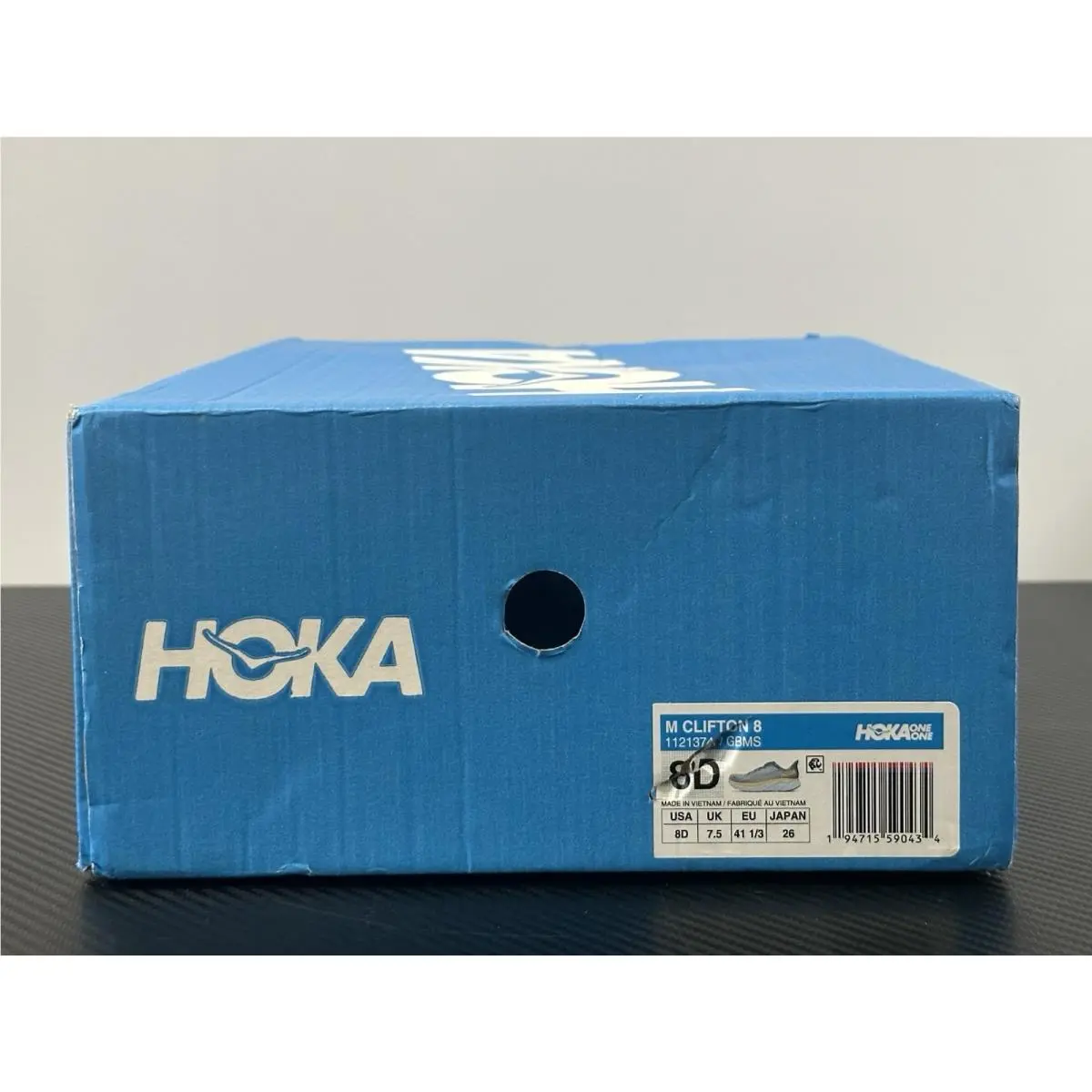 Hoka shoes - Hoka One One Clifton 8 - 1121374/GBMS - Goblin Blue Mountain Springs (UPC: 194715590434) 14