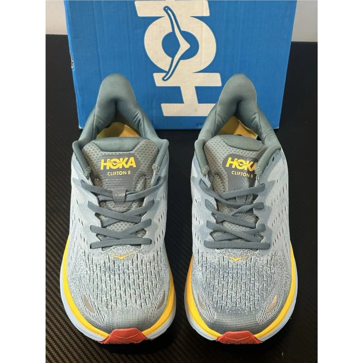 Hoka shoes - Hoka One One Clifton 8 - 1121374/GBMS - Goblin Blue Mountain Springs (UPC: 194715590434) 1
