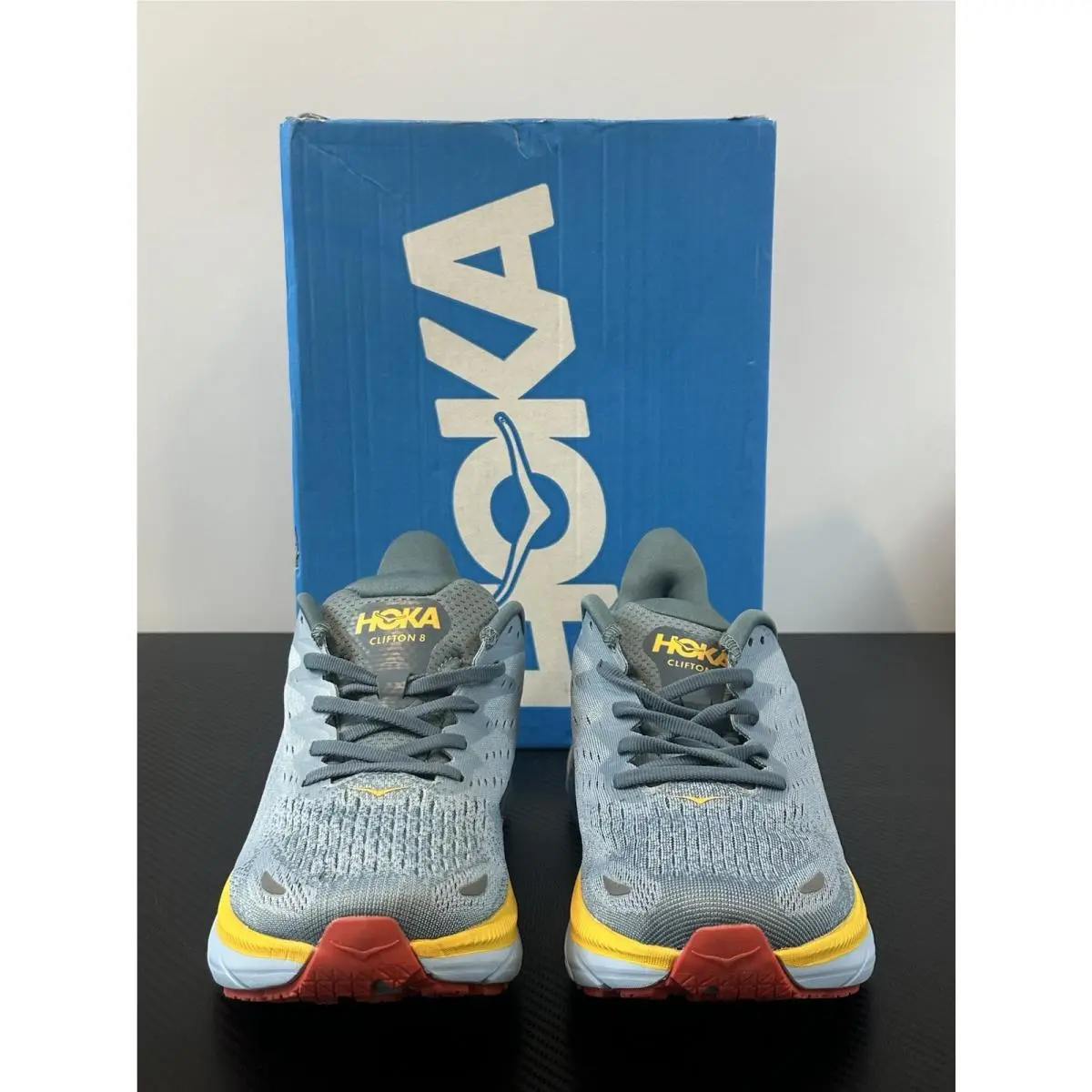 Hoka shoes - Hoka One One Clifton 8 - 1121374/GBMS - Goblin Blue Mountain Springs (UPC: 194715590434) 2