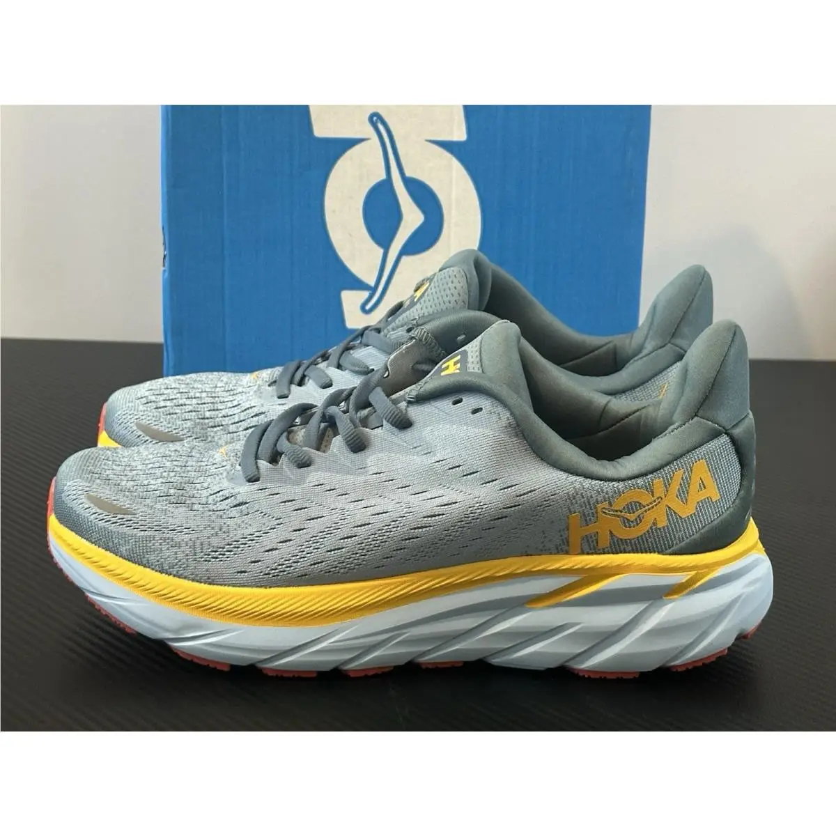 Hoka shoes - Hoka One One Clifton 8 - 1121374/GBMS - Goblin Blue Mountain Springs (UPC: 194715590434) 5