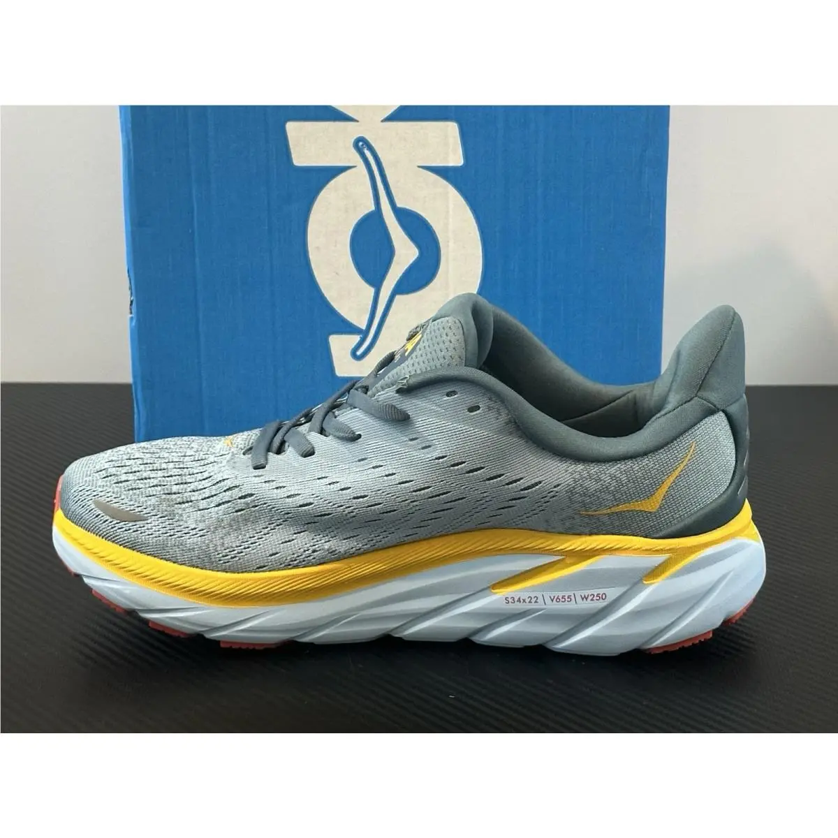 Hoka shoes - Hoka One One Clifton 8 - 1121374/GBMS - Goblin Blue Mountain Springs (UPC: 194715590434) 6