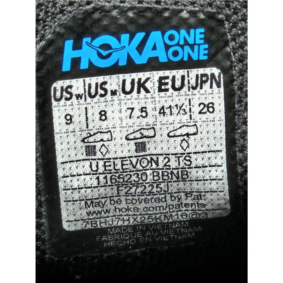 Hoka shoes - Hoka One One Elevon - One One Elevon - 1165230 BBNB - Black 4