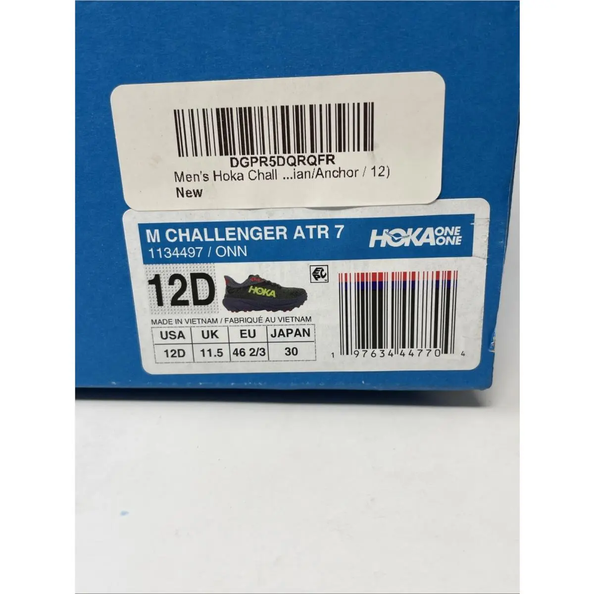 Hoka shoes - Hoka One One HOKA Challenger ATR 7 - 1134497/ONN - Black (UPC: 0197634447704) 0