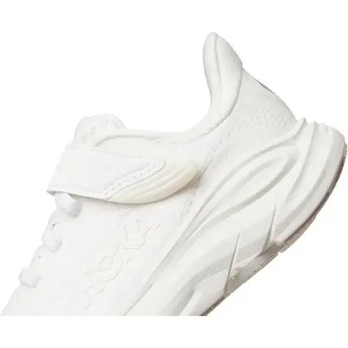 Hoka shoes - Clifton 10 Little Kid - Clifton Little Kid - White/White (UPC: 198605196843) 1