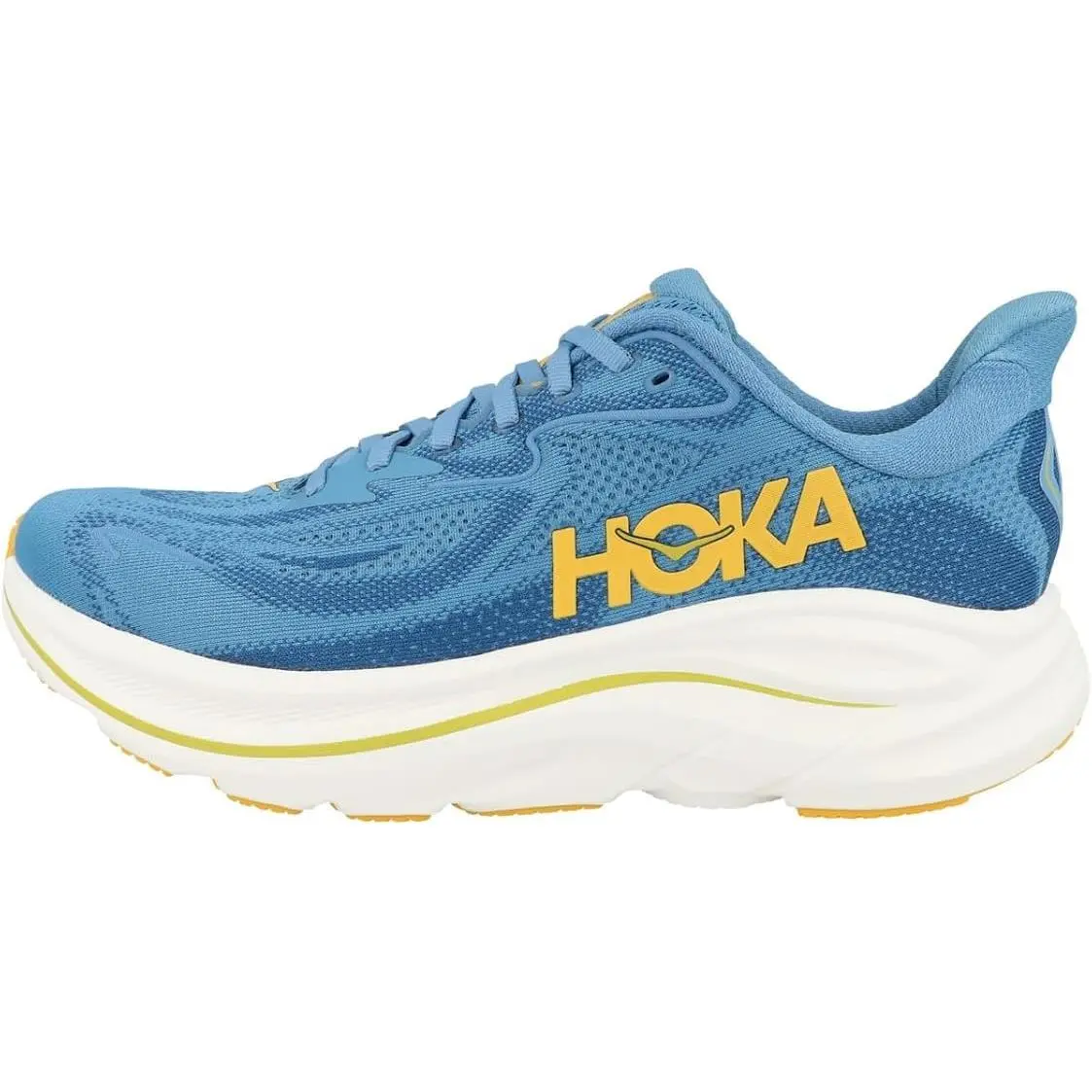 Hoka. Clifton 10 Men’s Running Shoes- Alpine Blue Foggy Night- Size 10.5 Wide