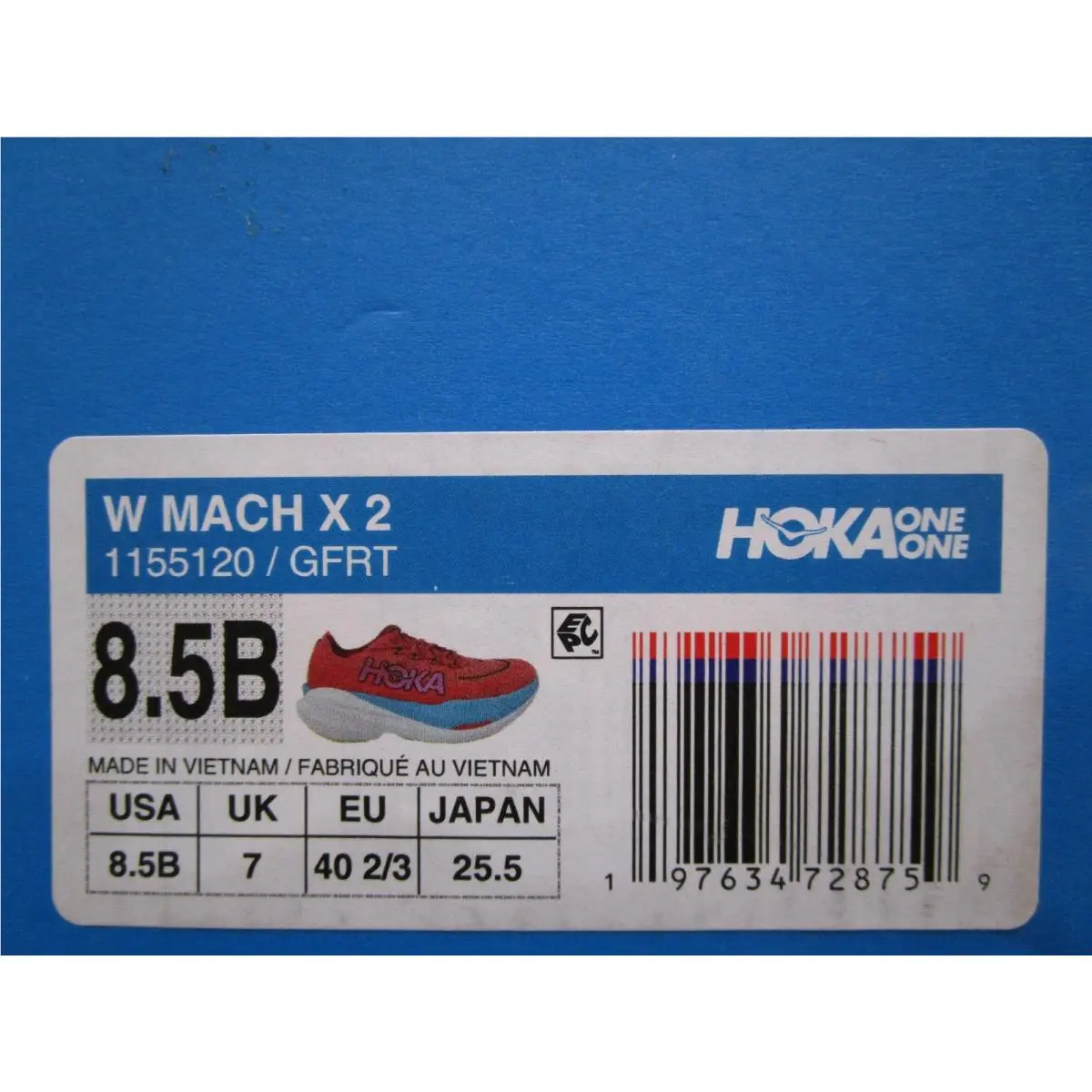 Hoka shoes - Hoka Mach X 2 - Mach - Grapefruit / Electric Coral 4