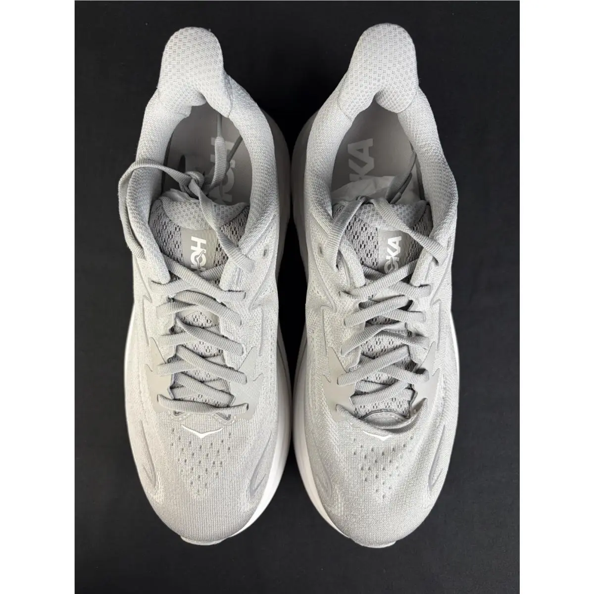 Hoka shoes - hoka one one clifton 10 - 1162032 STLLR - Gray 4