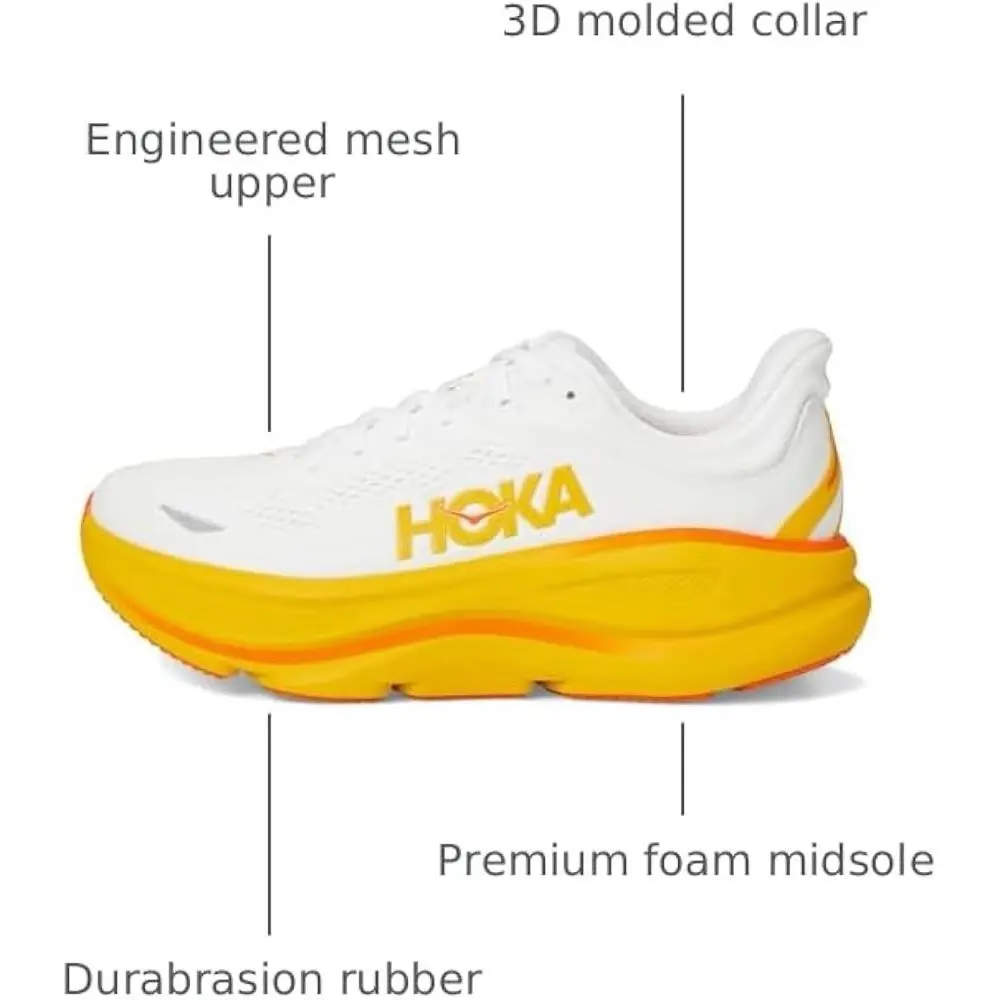 Hoka shoes - Hoka One One Bondi - One One Bondi - White (UPC: 0197634743684) 2