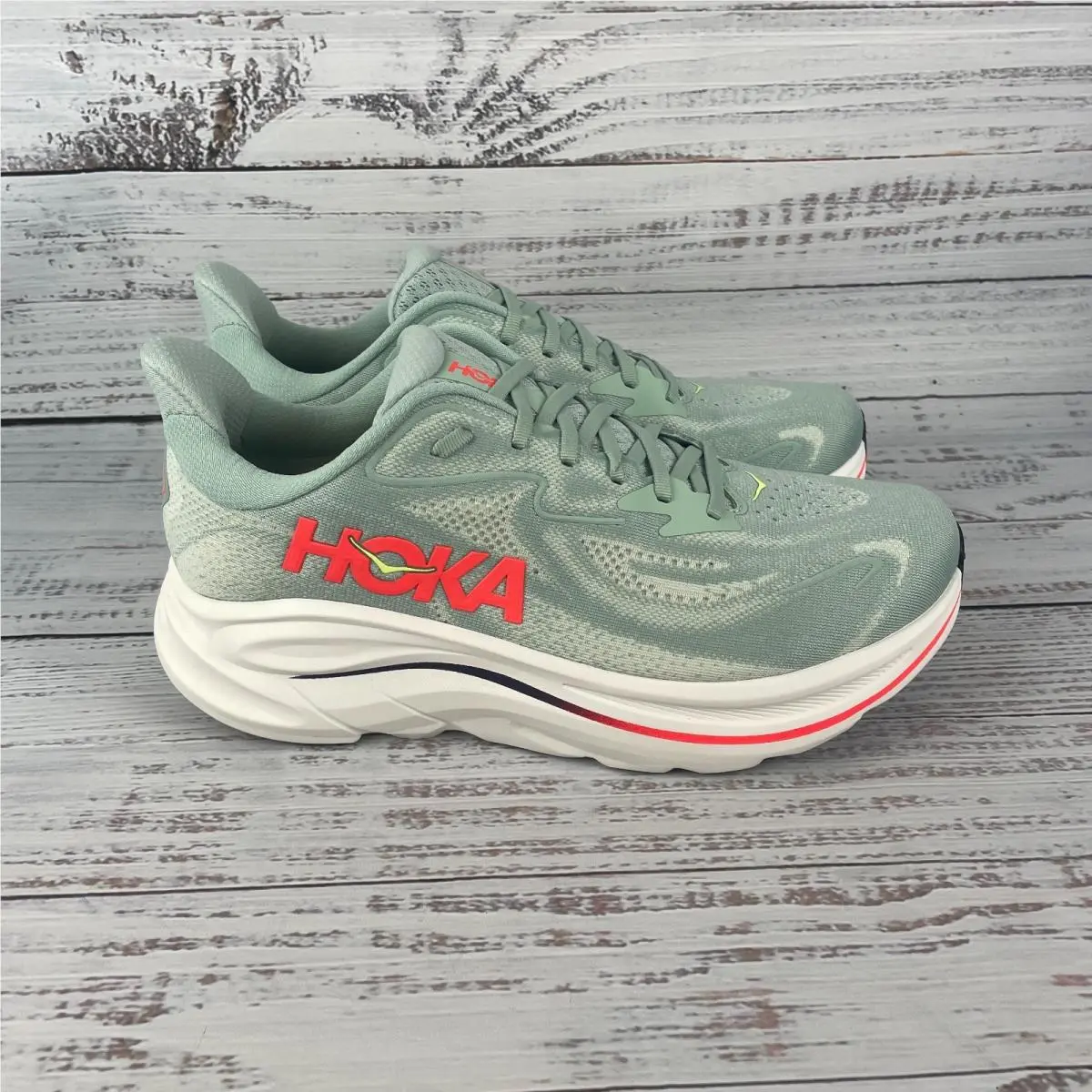 Hoka shoes - Green (UPC: 198605782367) 2