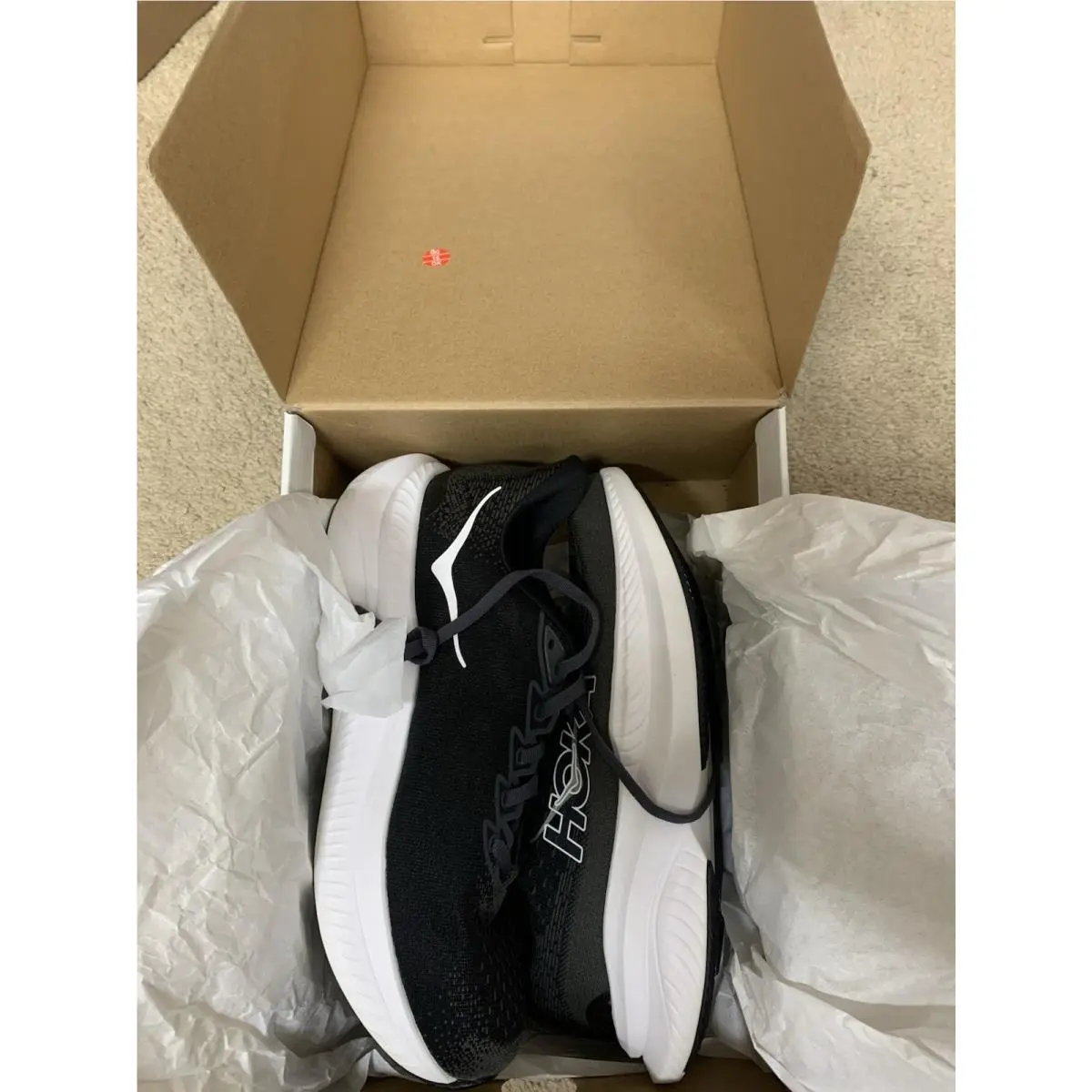 Hoka shoes - Mach 6 - Mach - 1147790/1147833-BWHT - Black (UPC: 197634102641) 7