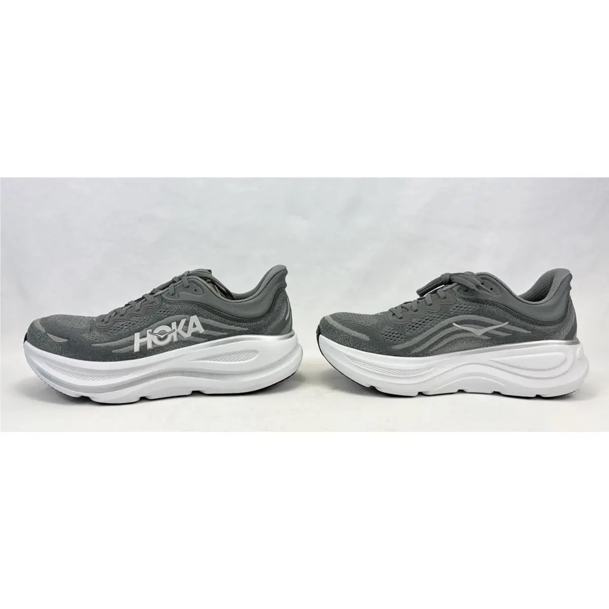 Hoka shoes - Hoka One One Bondi 9 - 1162011-ADSL - Asteroid Silver (UPC: 198605653902) 4