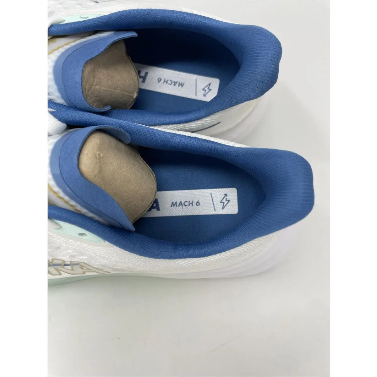 Hoka shoes - Hoka Mach 6 - Mach - Green White (UPC: 0197634457260) 5