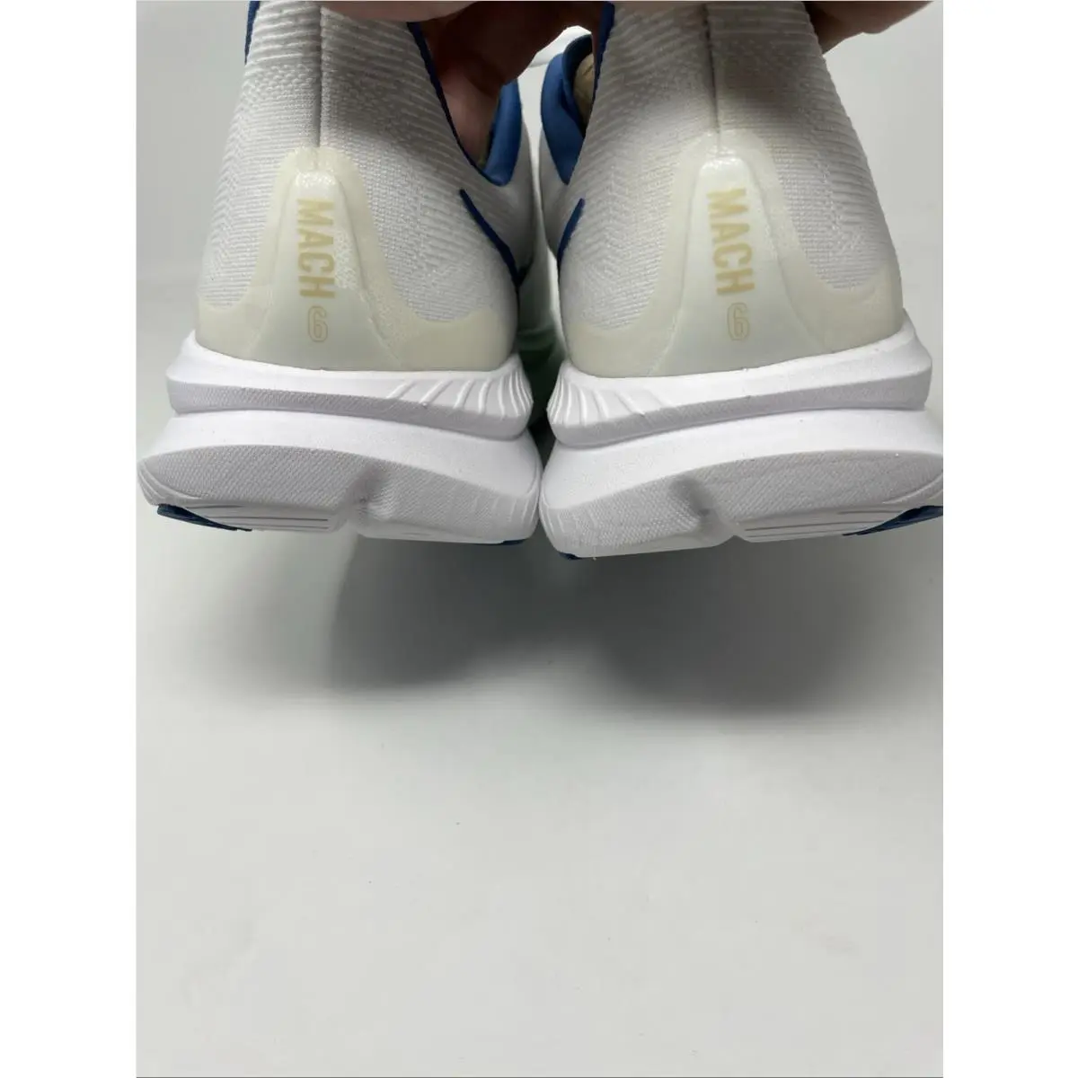 Hoka shoes - Hoka Mach 6 - Mach - Green White (UPC: 0197634457260) 12