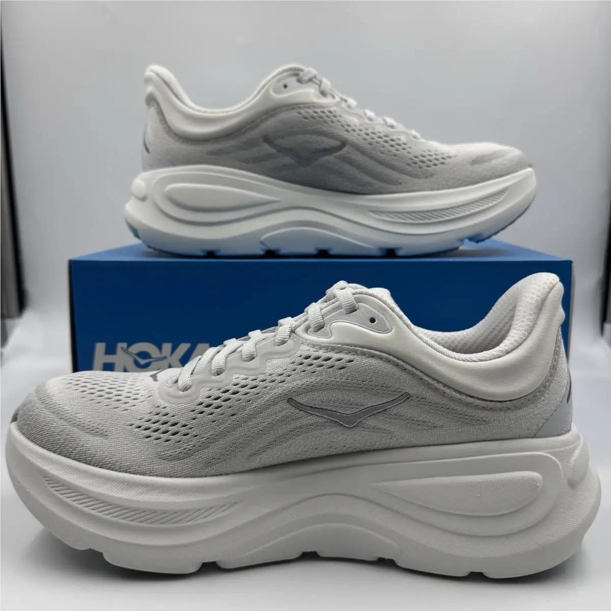 Hoka shoes - Hoka One One HOKA Bondi 9 - 1162012/SDSTS - Stardust/Silver 0