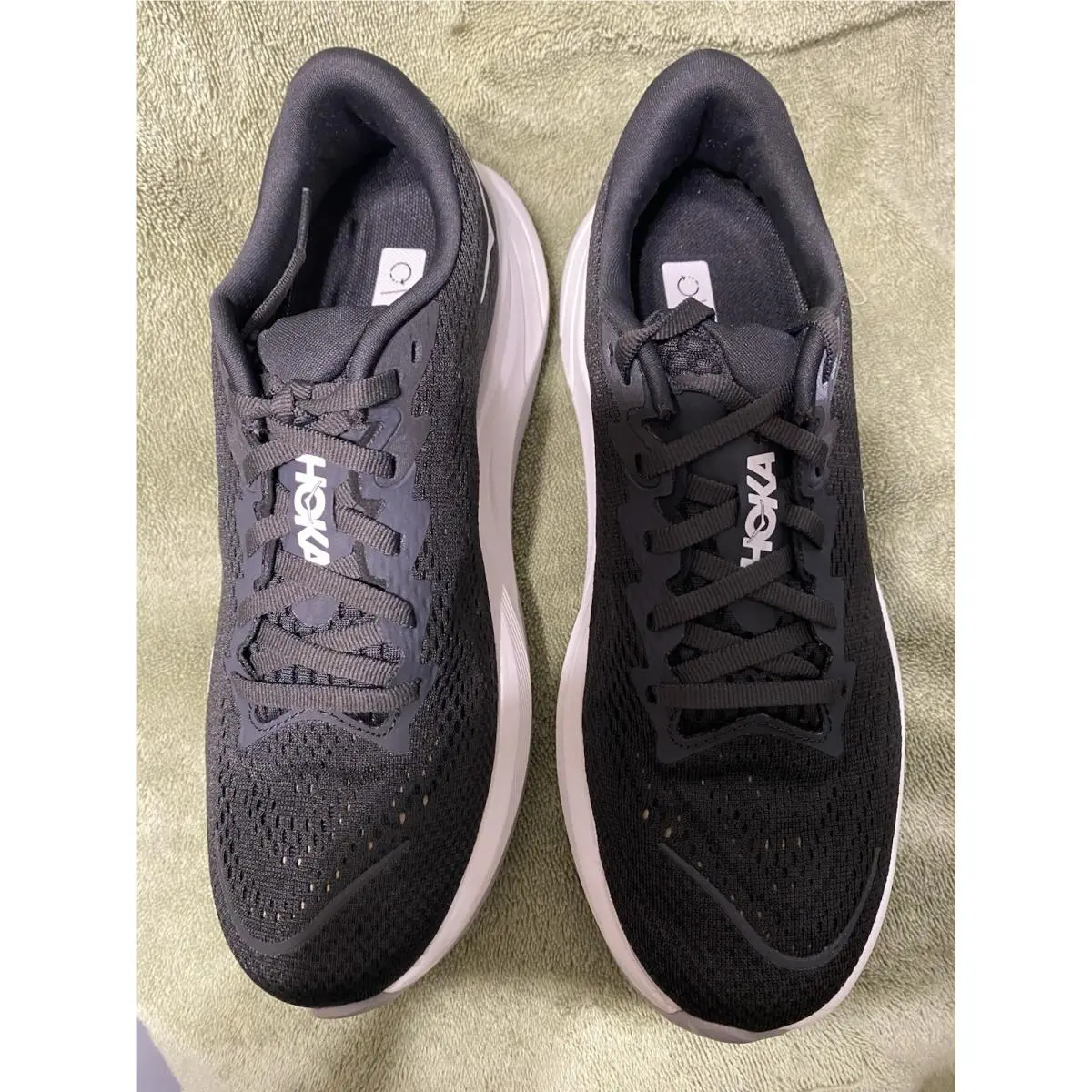 Size 8 Black Woman Hoka’s
