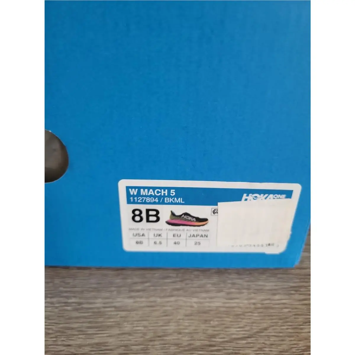 Hoka shoes - Hoka One One Mach 5 - 1127894 BKML - Multicolor 0