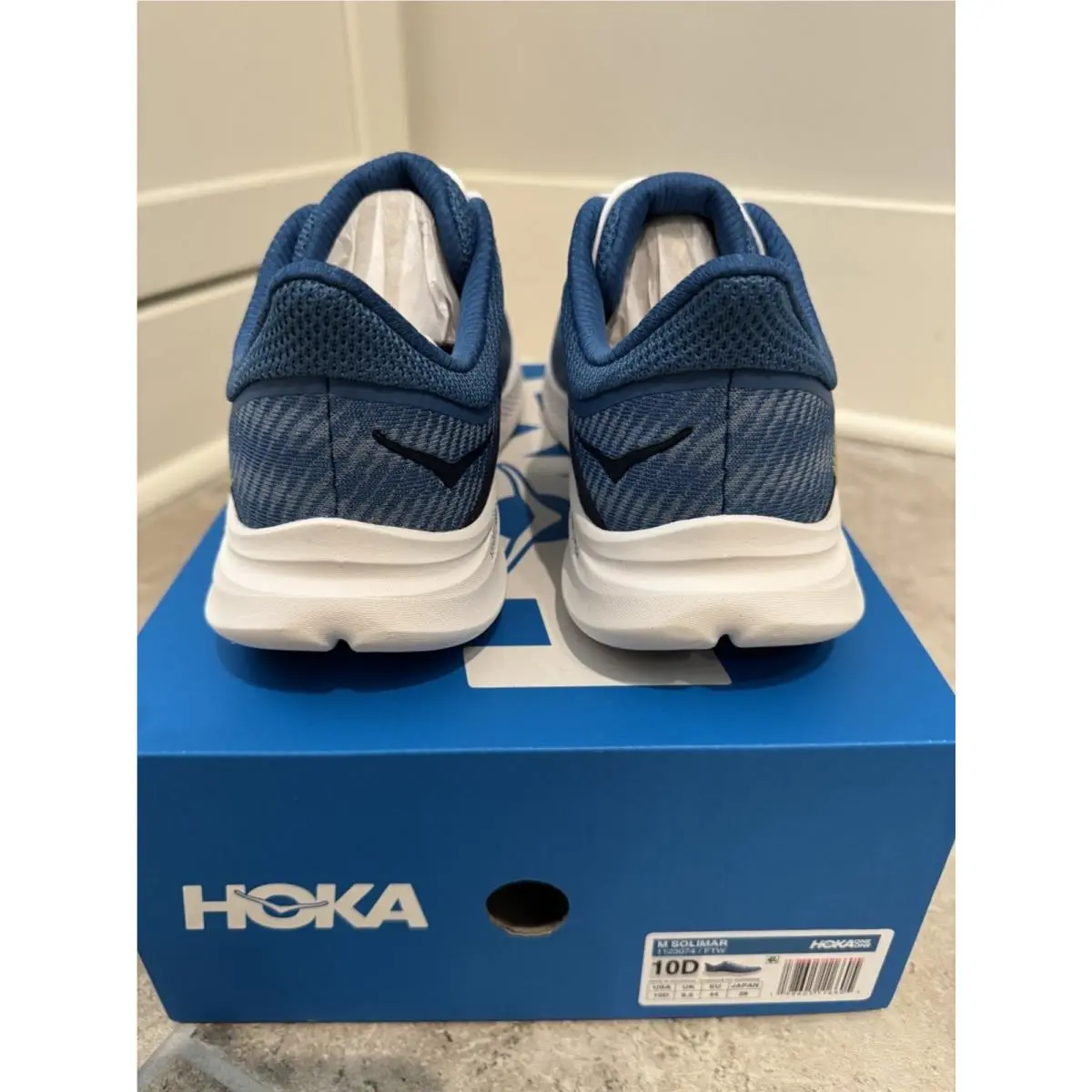 Hoka shoes - Hoka One One HOKA Solimar - 1123074 FTW - Blue (UPC: 198605116605) 5