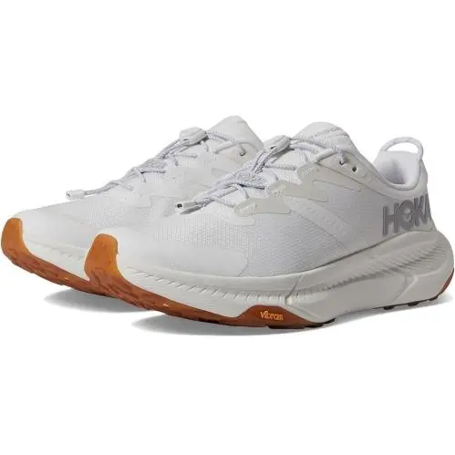 Hoka Transport Running Hiking Sneakers Lace-up White Mesh Women`s Size 9