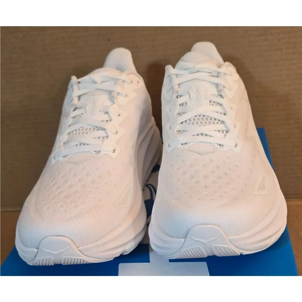 Hoka shoes - HOKA ONE ONE CLIFTON 9 - White/White 0