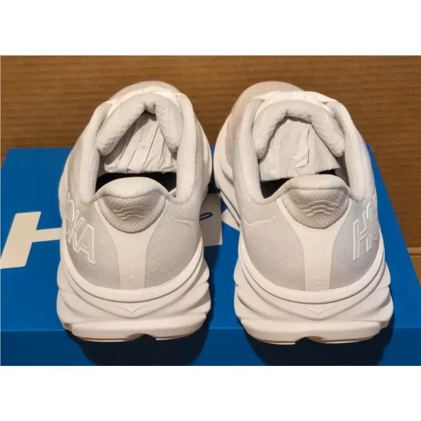 Hoka shoes - HOKA ONE ONE CLIFTON 9 - White/White 2