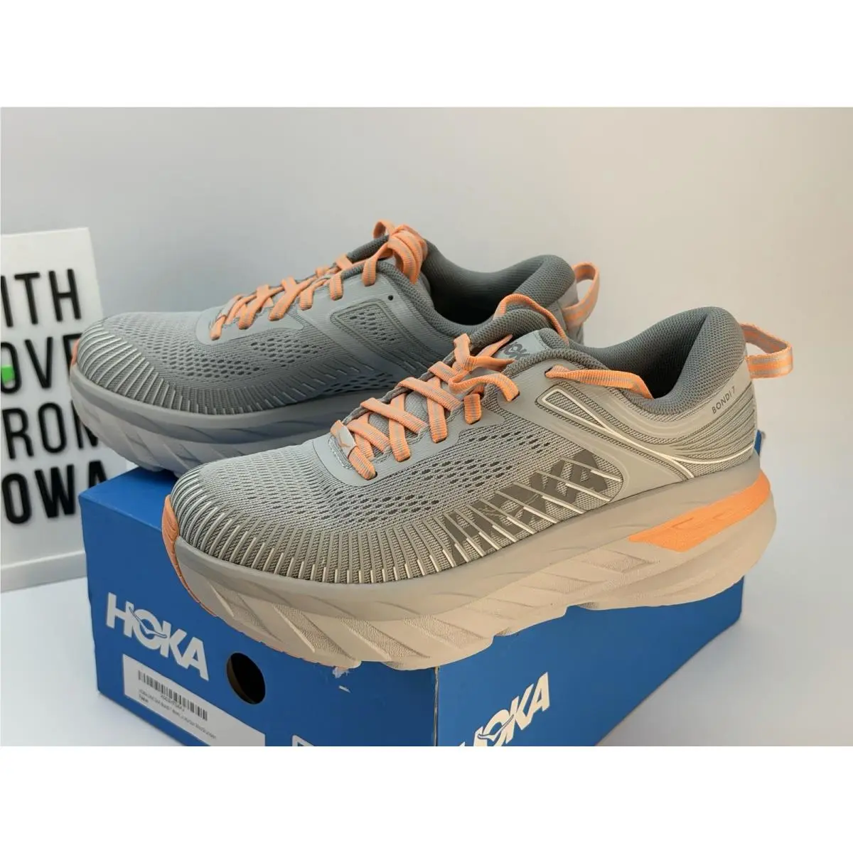 Hoka shoes - Hoka One One Bondi 7 - 1110519 HMSH - Gray 3