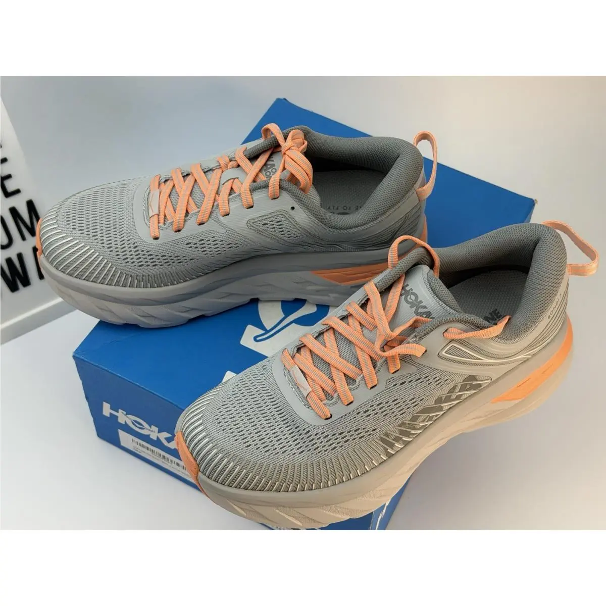Hoka shoes - Hoka One One Bondi 7 - 1110519 HMSH - Gray 4