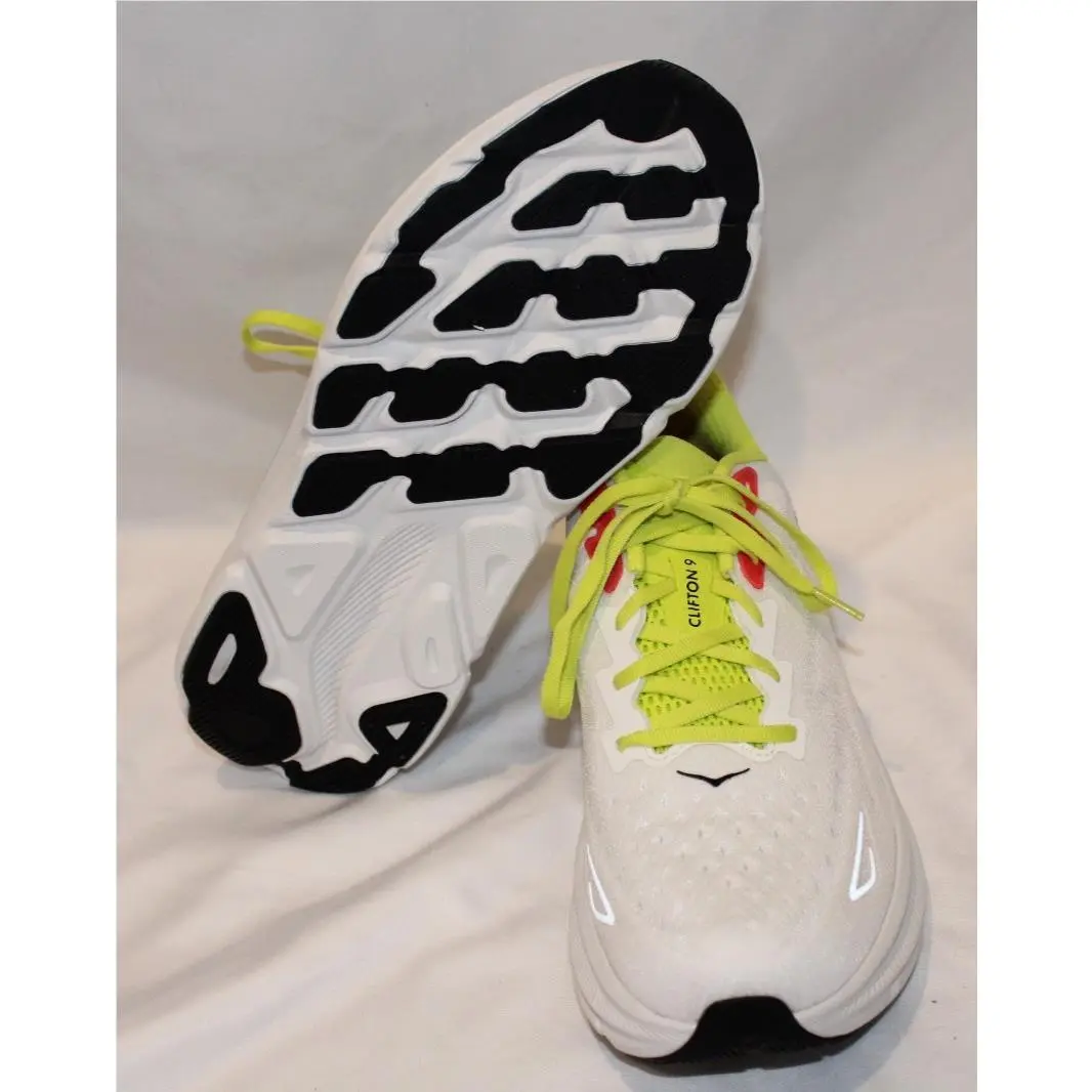 Hoka shoes - WHITE YELLOW BLUE RED 4