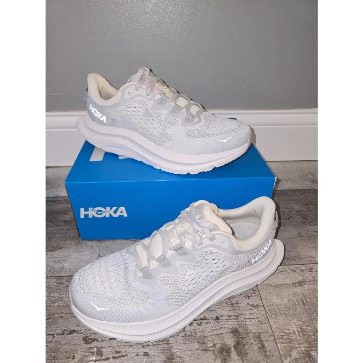 Hoka One One Kawana 2 White Nimbus Cloud - - Womens 10
