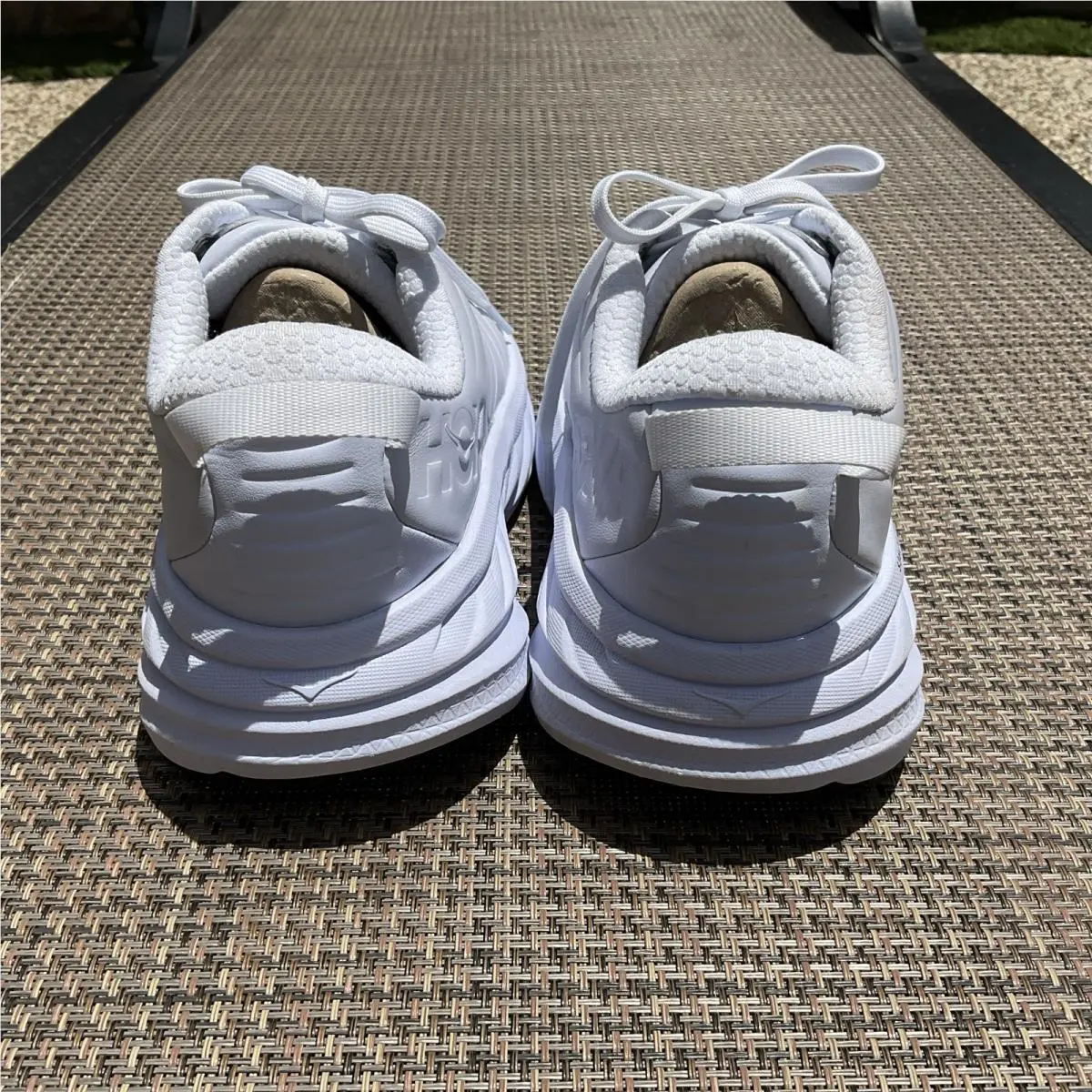 Hoka shoes - Hoka One One Bondi SR - 1110521 WHT - White (UPC: 192410929009) 3