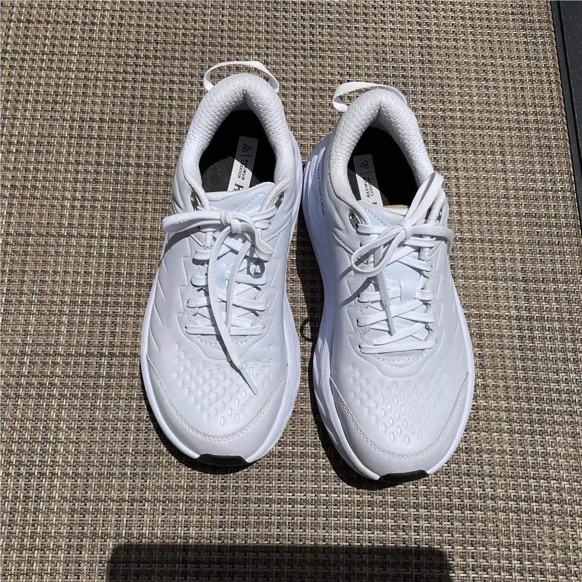 Hoka shoes - Hoka One One Bondi SR - 1110521 WHT - White (UPC: 192410929009) 4