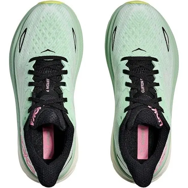 Hoka shoes - Clifton 9 - Clifton - Mint Fluorite/Snow Melt (UPC: 197634699783) 1