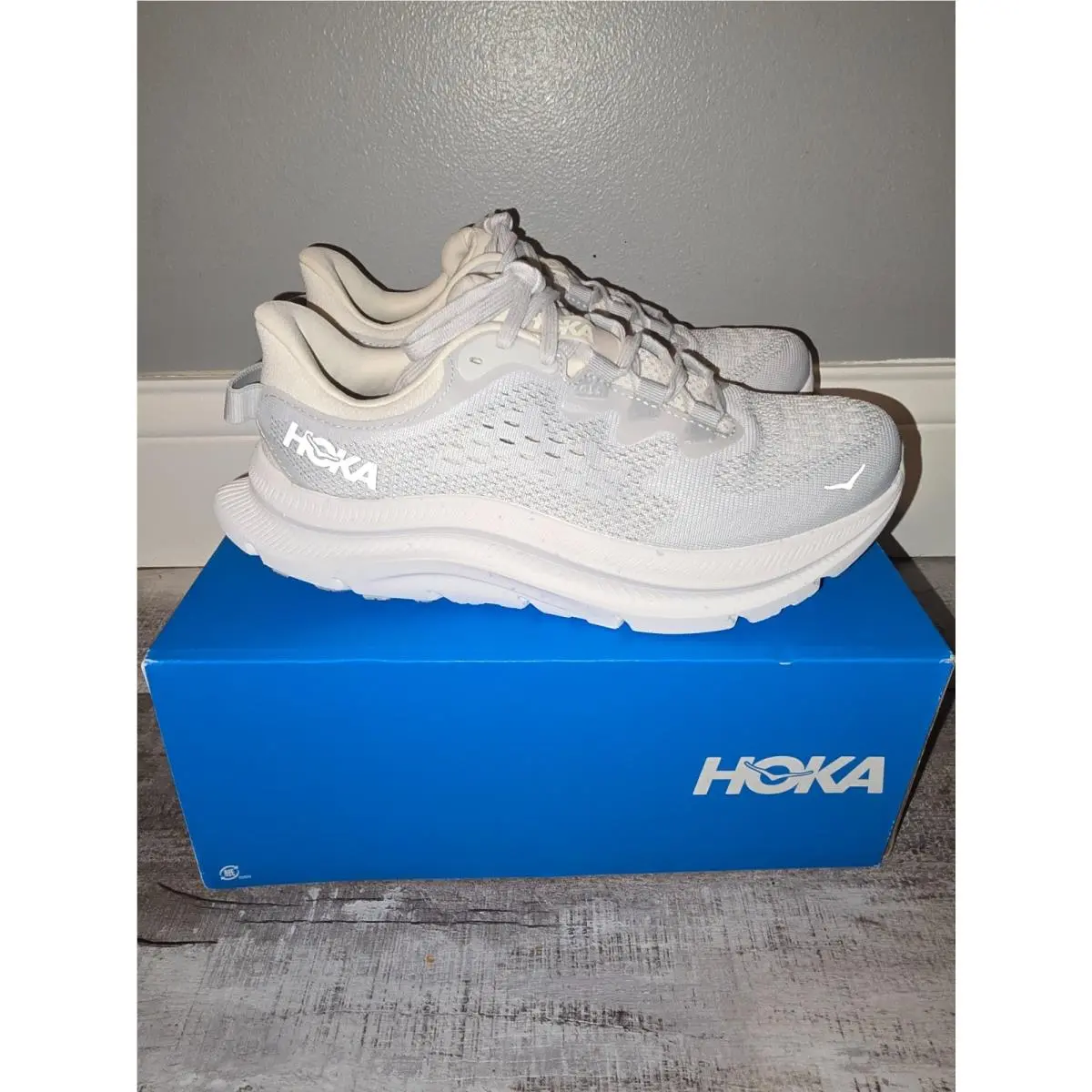 Hoka One One Kawana 2 White Nimbus Cloud - - Womens 6