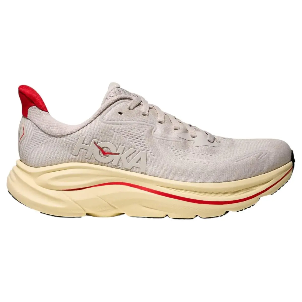 Hoka Women`s Clifton 10 Stucco/cerise 6.5 Medium