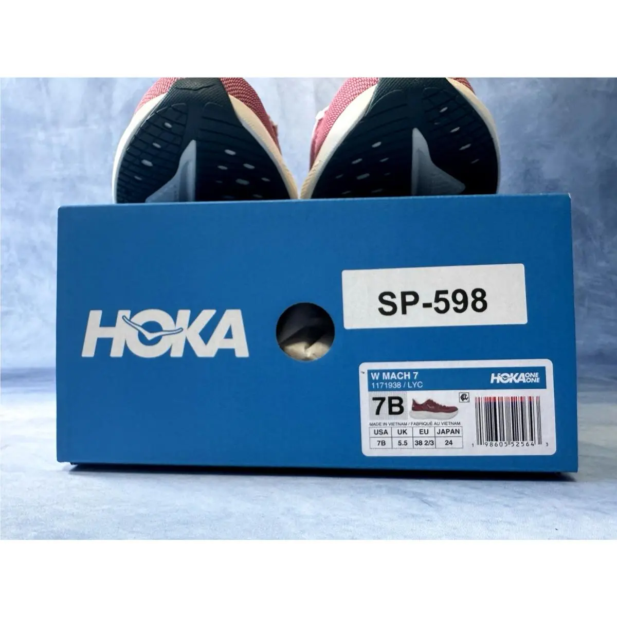 Hoka shoes - mach 7 - mach - 1171938 - Lingonberry & Cranberry 13